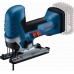 BOSCH PROFESSIONAL Zestaw narzędzi GST 18V-125 S + 2×5.0Ah+ zestaw brzeszczotów 0615A500E5