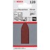 BOSCH Papier ścierny C430, opakowanie 5 szt. 32 mm, 120 2608605169