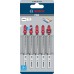 BOSCH Brzeszczot do wyrzynarki PRO Plastics PVC clean T102H, 100 mm, 5 szt. 2608667446
