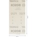 BOSCH Siatka szlifierska EXPERT M480, 93 x 186 mm, G 320, 50 szt. 2608900759