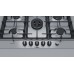 Bosch Serie 6 Płyta gazowa 75 cm Stal szlachetna PCQ7A5M90
