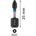 BOSCH Bit PRO Phillips Impact, PH1, 25 mm, 2 szt. 2608522468