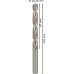 BOSCH Wiertło PRO Metal HSS-G, długość standardowa, 10,2 × 87 × 133 mm 2608585523
