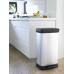 CURVER DECO BIN 50L Kosz na śmieci 39 x 29 x 73 cm srebrny 02162-582