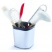 CURVER Ociekacz na sztućce 1-komorowy 14 x 13 cm srebrny/czarny 02333-216