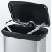 CURVER DECO BIN 50L Kosz na śmieci 39 x 29 x 73 cm srebrny 02162-582