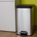CURVER Kosz na odpady Slim Bin z pedałem 25 L srebrny 02339-582