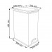 CURVER Kosz na odpady Slim Bin z pedałem 25 L srebrny 02339-582