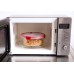 CURVER SMART COOK 1,2L Pojemnik okrągły szklany 20 x 11 c transparentny/czerwony 00116-472