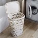 CURVER OCEANA 55L Kosz na bieliznę 42,6 × 34,5 × 60,1 cm, beżowy 00520-885