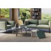 CURVER DECO STOCKHOLM L Pojemnik 39,5 x 29,5 x 24 cm zielone liście 04711-Y89