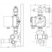 DANFOSS Kompaktowa grupa pompowo – mieszająca do podłogowego ogrzewania 088U0095