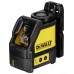 DEWALT Laser krzyżowy z zieloną wiązką DW088CG-XJ