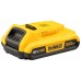 DeWALT XR 18 V Zawartość: 2× akumulator 2,0 Ah+szybka ładowarka DCB1104D2-QW