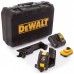 DeWALT DCE0811D1G Laser liniowy 2x360° zielona, XR (10,8V/1x2,0 Ah) Tstak