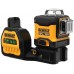 DeWALT DCE089NG18 Laser krzyżowy samopoziomujący, 3x 360 ° zielony 18V kufer Tstak