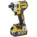 DeWALT DCF887P2 Zakrętarka udarowa (1/4" 205Nm)(2x5,0Ah/18V) TSTAK