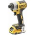 DeWALT Bezprzewodowy klucz udarowy, 18,0 V, 2,0 Ah, 205 Nm, 1/4 "XR ToolConnect DCF888D2B