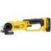 DeWALT DCG412M2 Aku Szlifierka kątowa 125 mm XR 18 V Li-Ion (2x 4,0 Ah) Walizka