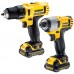 DeWALT DCK211C2 Zestaw narzędzi akumulatorowych XR Li-Ion (12V/ 2x1,3Ah)