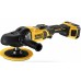 DeWALT DCM849P2 Polerka rotacyjna 125-180 mm XR (18V/2x5,0Ah) Torba