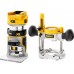 DeWALT DCW604NT Aku Frezarka górnowrzecionowa XR (18V/8mm/bez aku) Tstak