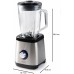 DOMO Blender stołowy ze szklanym dzbankiem 1,5 l, 1000 W, DO1133BL