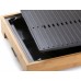 DOMO Bamboo Style Elektryczny grill stołowy Plancha (42x28cm/1800W) DO9271G