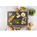 DOMO Bamboo Style Elektryczny grill stołowy Plancha (42x28cm/1800W) DO9271G