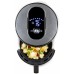 DOMO Digitale Heißluftfritteuse, 4 l, 1500 W, Edelstahl DO530FR