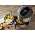 DOMO Digitale Heißluftfritteuse, 4 l, 1500 W, Edelstahl DO530FR