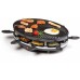 DOMO Raclette grill wolnostojący dla 8 osób, 1200W DO9038G