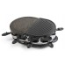 DOMO Raclette grill z naturalnego kamienia i metalu DO9059G