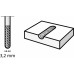 DREMEL Obcinak wolframowo-węglikowy z zaostrzoną końcówką 3,2 mm 2615990332