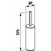 LAUFEN LB3 Uchwyt ze szczotką WC, chrom, H3836820040001