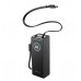 EcoFlow RAPID Powerbank (25 000 mAh, 170 W) 2×100 W wbudowany kabel USB-C – czarna