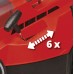 Einhell GE-CM 36/37 Li Kosiarka akumulatorowa (37cm/18V/2x3,0Ah) 3413170