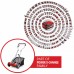 Einhell GE-HM 18/38 Li-Solo Kosiarka akumulatorowa (38cm/18V/bez aku) 3414200