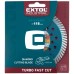 EXTOL INDUSTRIAL Tarcza diamentowa do cięcia 115x22,2mm TURBO FAST CUT 8703051