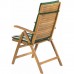FIELDMANN FDZN 9101 Poduszka na krzesło zielona w paski 50002430