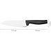 Fiskars Hard Edge Średni nóż kuchenny, 17cm 1051748