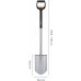 Fiskars Xact Szpadel ostry (teleskopowy), 110,8 - 130 cm 1066732