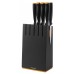 FISKARS Functional Form blok 5 noży, czarny 1014190