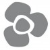 Fiskars Lever Punches Dziurkacz dekoracyjny M, róża 1015761