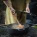 Fiskars Norden Grill chef garnek żeliwny z pokrywą ze stali nierdzewnej, 30cm 1066430