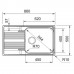 Franke SET N57 (zlew ze stali nierdzewnej SRX 611-86 LB + bateria FC 7486.031) 101,0441,36