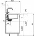 Franke KUBUS KBX 210-34, komora stalowa 127.0073.495