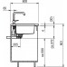 Franke KUBUS KBX 210-45, komora stalowa 127.0073.494