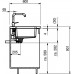 Franke KUBUS KBX 210-55, komora stalowa 127.0039.227