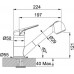 Franke Zestaw G57 Zlew BFG 611-78 + bateria FC 9547, kamienny szary 114.0323.918